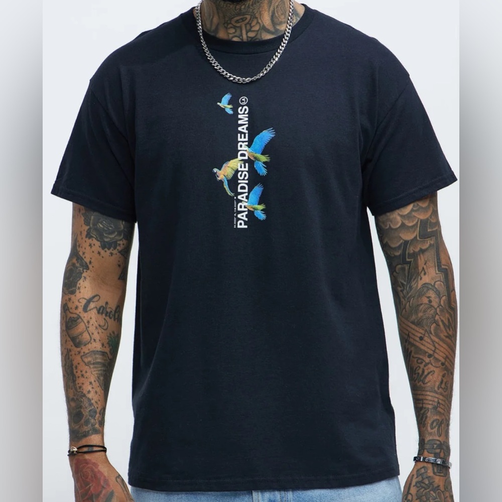 Men’s Graphic “Paradise Dreams” T Shirt